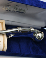 Silver plated Boatswain pipe