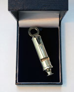 Silver Plated Police Whistle